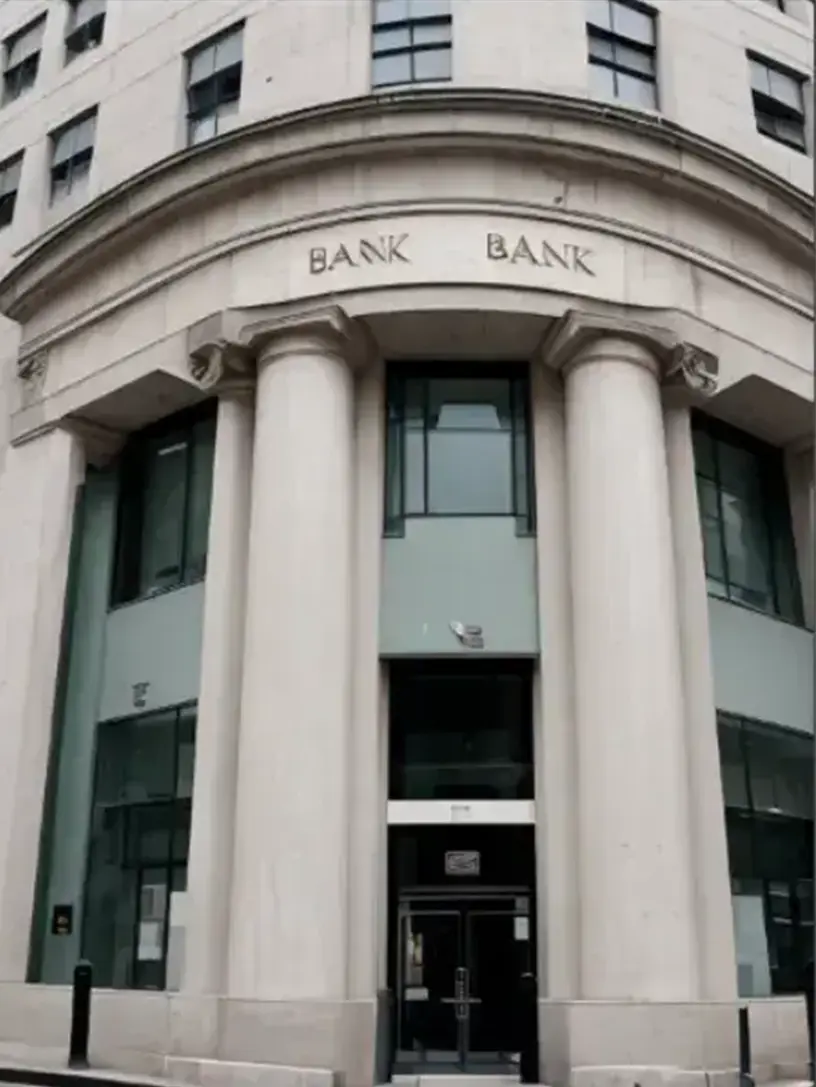 London bank of england building stockvideoer og royaltyfrie optagelser til huslån beregner og boliglån beregner formål.